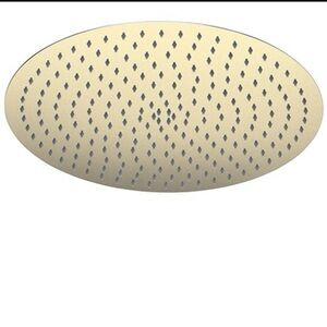 Gold Round Shower Head